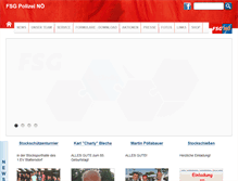 Tablet Screenshot of fsg-polizei-noe.at